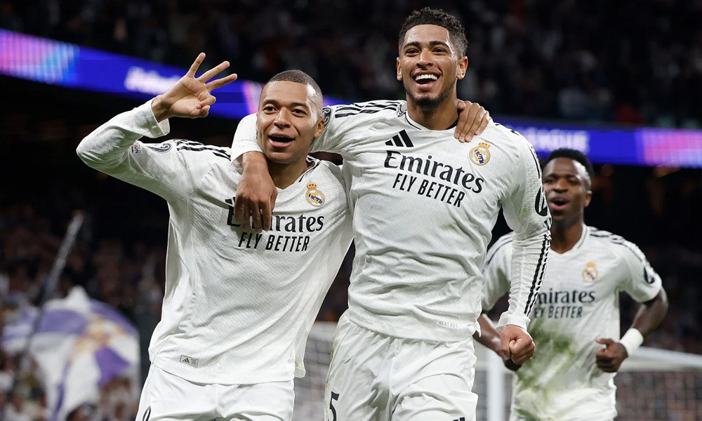 এমাপ্পের হ্যাটট্রিকে সিটির বিদায়, শেষ ষোলোয় রিয়াল