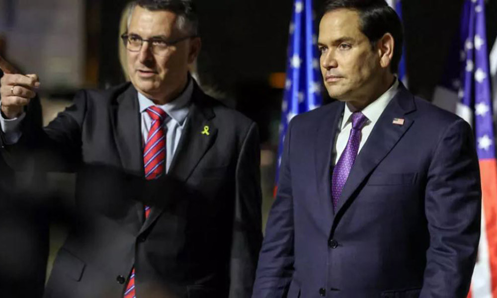 ফিলিস্তিনিদের গাজা থেকে সরাতেই কি ইসরায়েলে গেলেন রুবিও