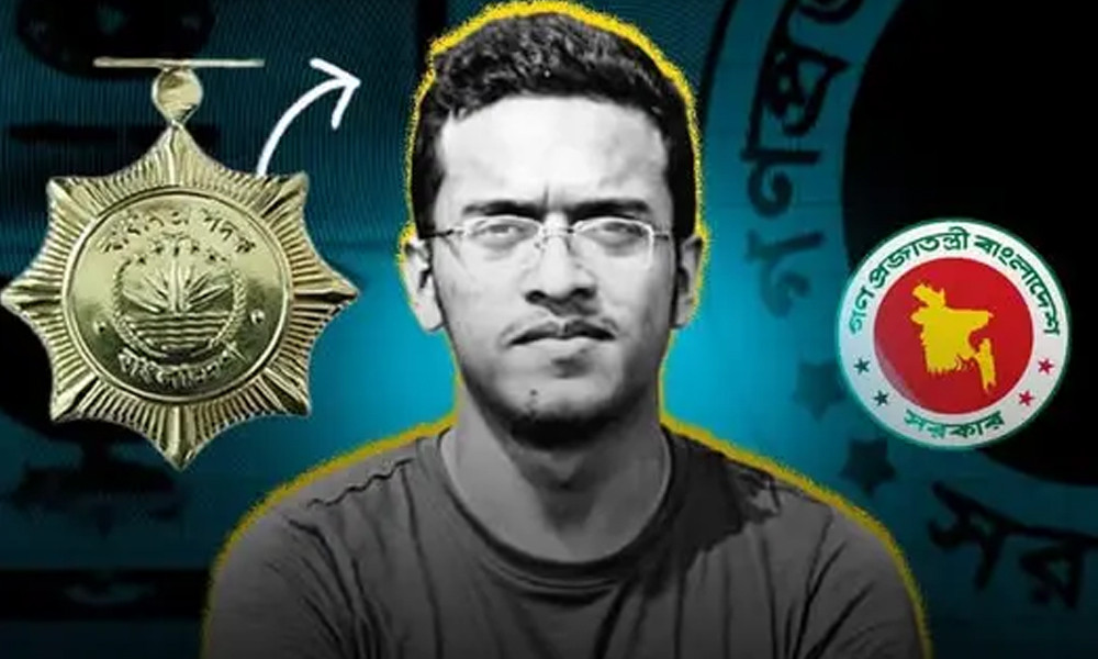 মরণোত্তর স্বাধীনতা পদক পাচ্ছেন আবরার ফাহাদ