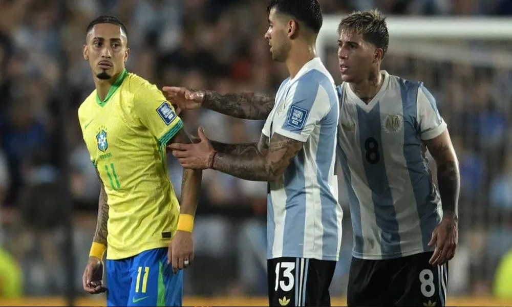 রাফিনিয়ার হুঙ্কারকে স্রেফ উড়িয়ে দিল আর্জেন্টিনা