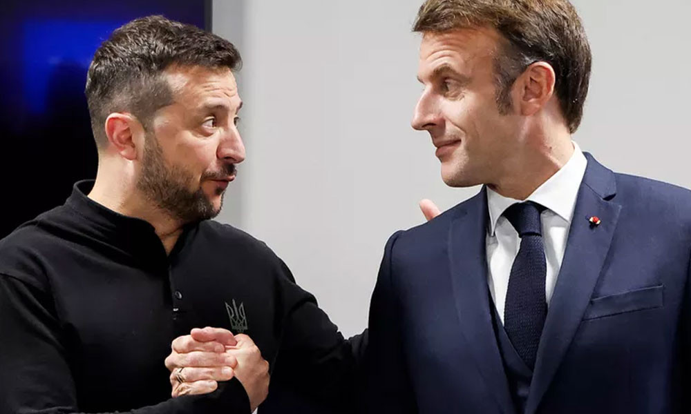 জেলেনস্কির পাশে ইউরোপীয় নেতারা