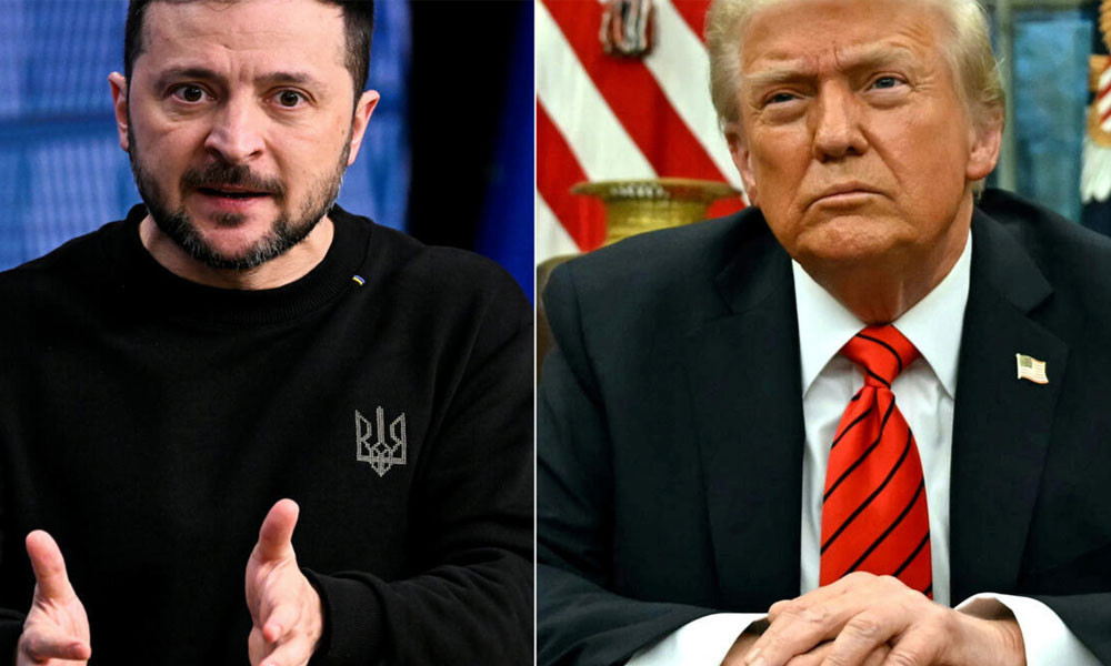 সৌদি আরব সফরে যাওয়ার কথা জানালেন জেলেনস্কি-ট্রাম্প