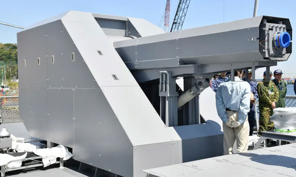 চীনের ক্ষেপণাস্ত্র আটকাতে জাপানের নতুন ‘রেলগান’