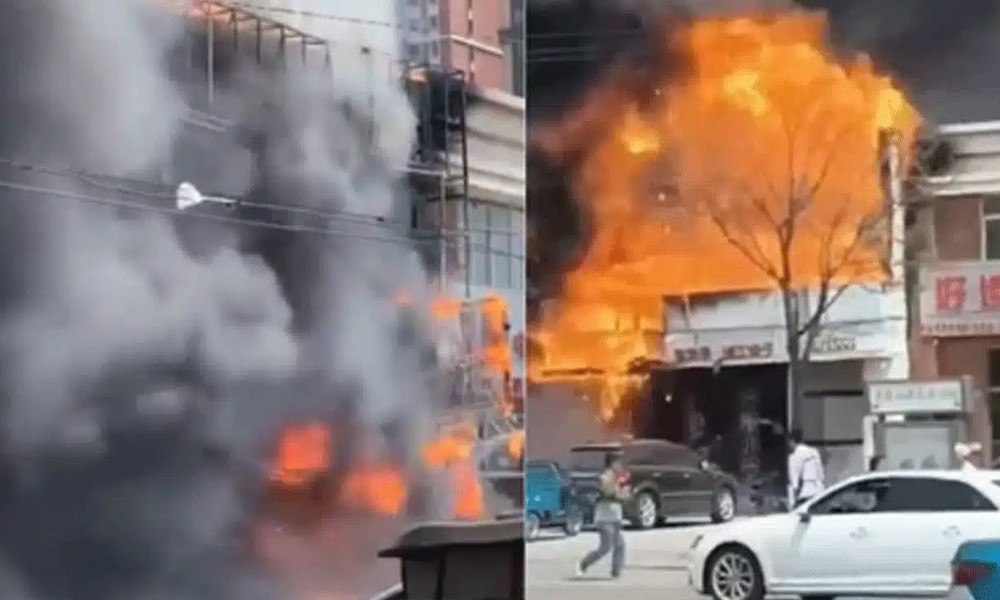 চীনে রেস্তোরাঁয় ভয়াবহ অগ্নিকাণ্ড, নিহত ২