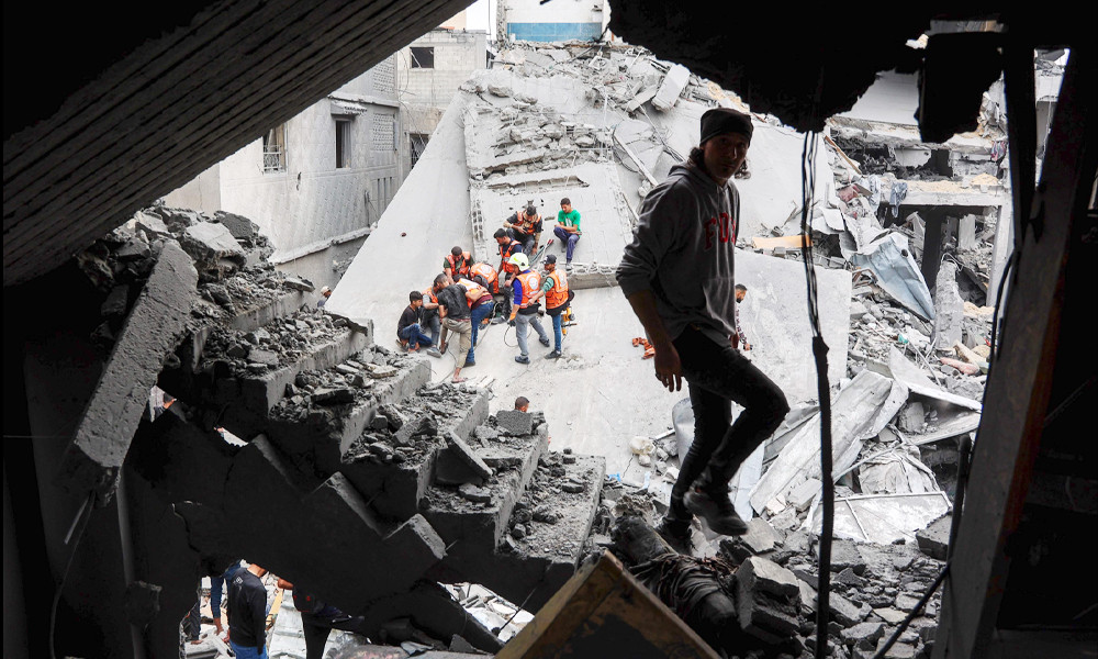 গাজার আবাসিক ভবনে ইসরায়েলি হামলা, নিহত ২৯