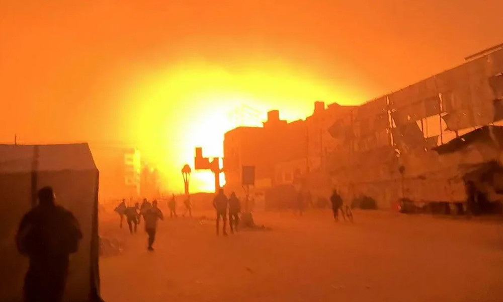 গাজার হাসপাতালে জোড়া ক্ষেপণাস্ত্র হামলা চালাল ইসরায়েল