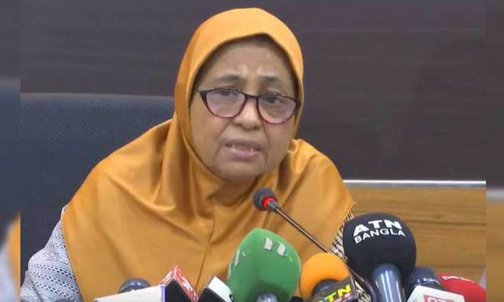 সম্মানীর ১ লাখ ২০ হাজার টাকা ফিরিয়ে দিলেন স্বাস্থ্য উপদেষ্টা