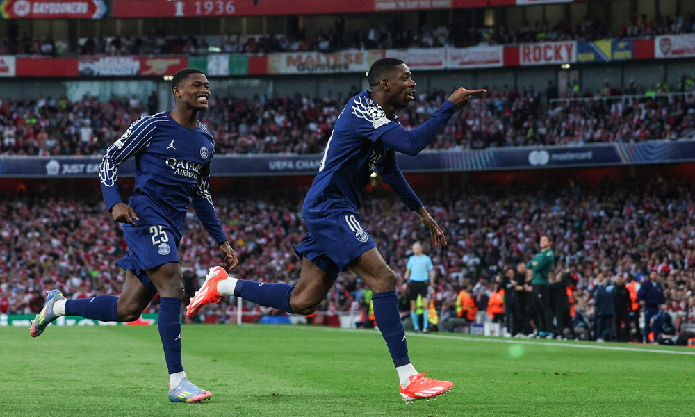 দেম্বেলের গোলে ফাইনালের পথে এগিয়ে গেল পিএসজি