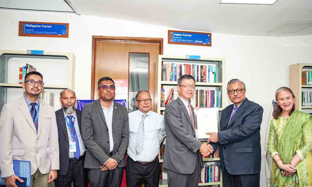 এআইইউবিতে ‘জাপান কর্নার’ এর শুভ উদ্বোধন