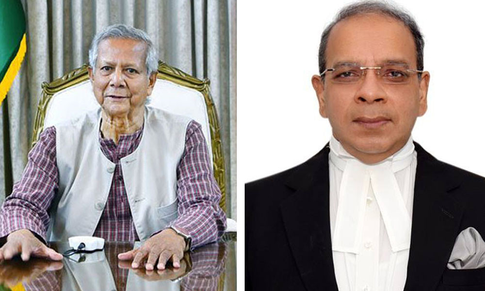 প্রধান উপদেষ্টার সঙ্গে প্রধান বিচারপতির বৈঠক