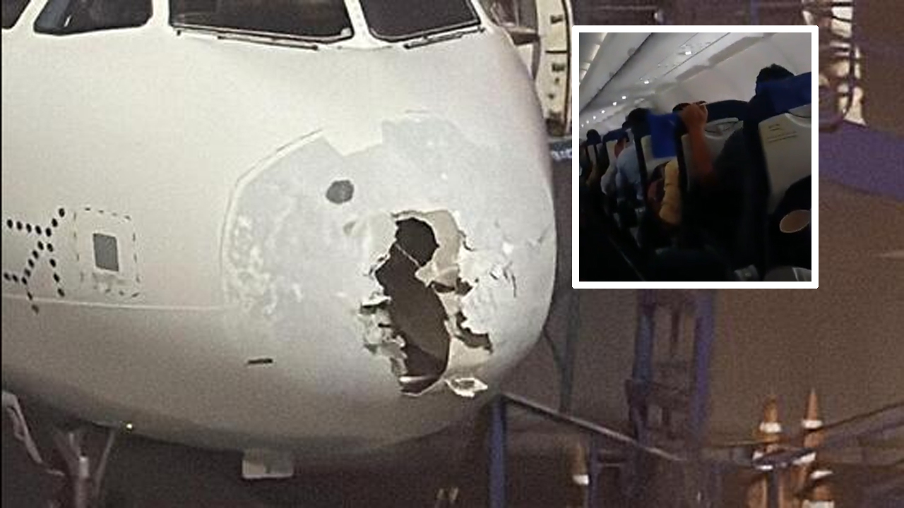 ভারতে মাঝআকাশে ভয়াবহ ঝড়ের কবলে বিমান