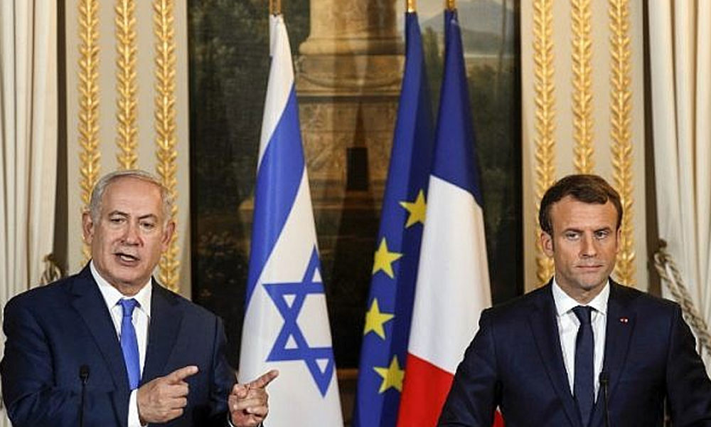 ম্যাখোঁ এখন ইসরায়েলের চোখে ‘ইহুদি রাষ্ট্রবিরোধী’