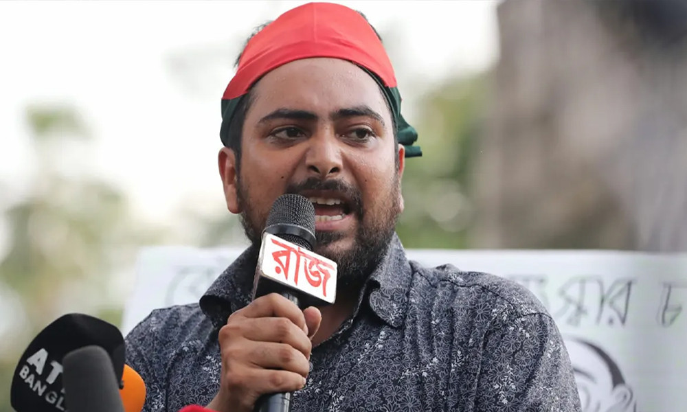 সরকারের কাছে তিন দাবি জানালেন নাহিদ ইসলাম