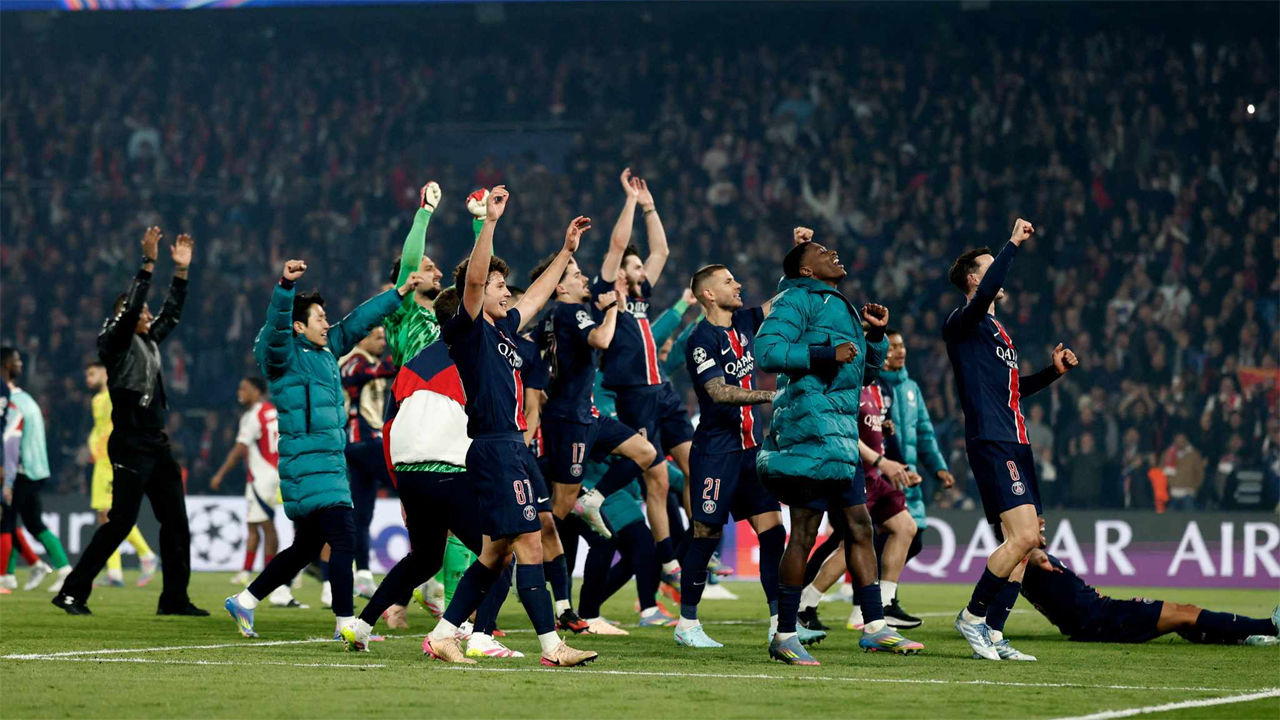 আর্সেনালকে উড়িয়ে ফাইনালে ইন্টারের সঙ্গী পিএসজি