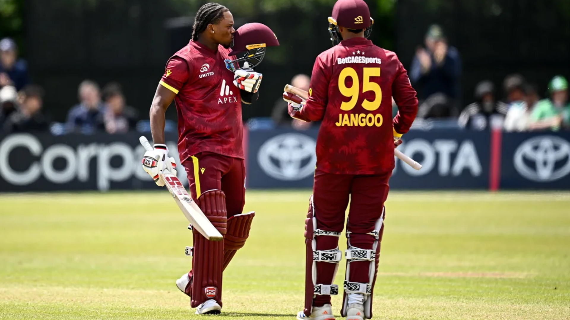 কার্টির ১৭০ রানের ইনিংসে আইরিশদের বিপক্ষে সিরিজ হার ঠেকাল ক্যারিবীয়রা