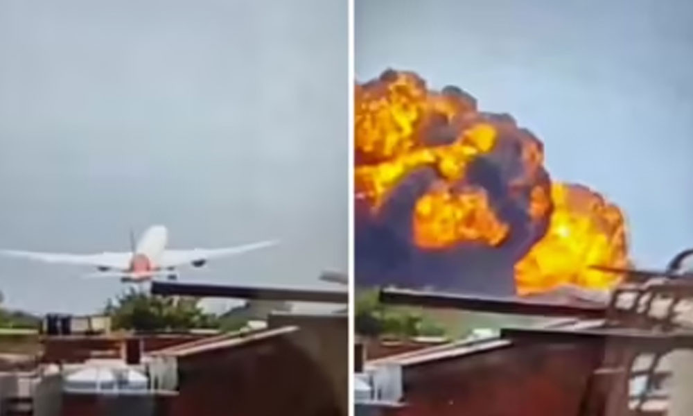 ভারতে বিমান বিধ্বস্ত : ‘জরুরি সংকেত’ পাঠিয়েছিলেন পাইলট