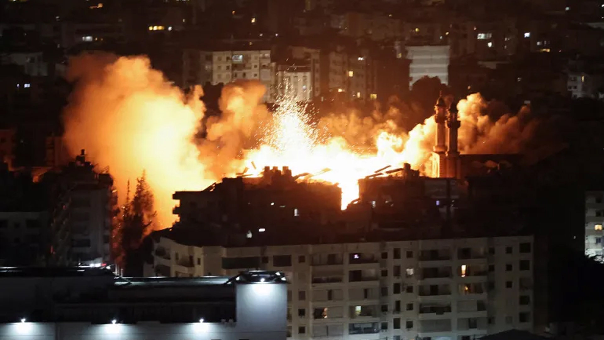 ঈদুল আজহার আগমুহূর্তে বৈরুতে ইসরাইলের সিরিজ বোমা হামলা