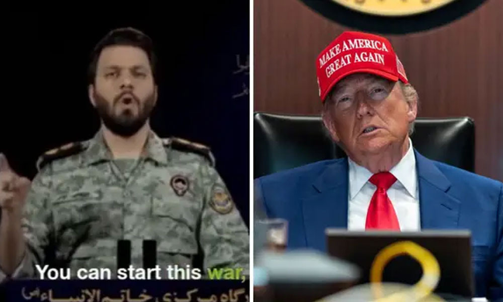 ‘জুয়াড়ি ট্রাম্প, আপনি যুদ্ধ শুরু করতে পারেন কিন্তু শেষ করব আমরা’