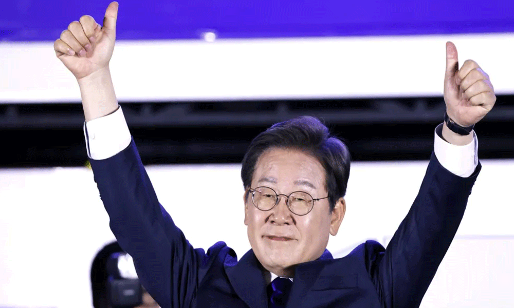 দক্ষিণ কোরিয়ায় প্রেসিডেন্ট নির্বাচিত হলেন বিরোধী দলের প্রার্থী লি জে-মিয়ং