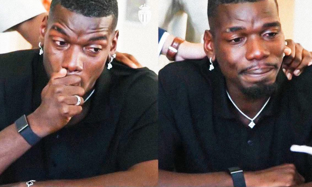 মোনাকোতে চুক্তির সময় কান্নায় ভেঙে পড়লেন পগবা