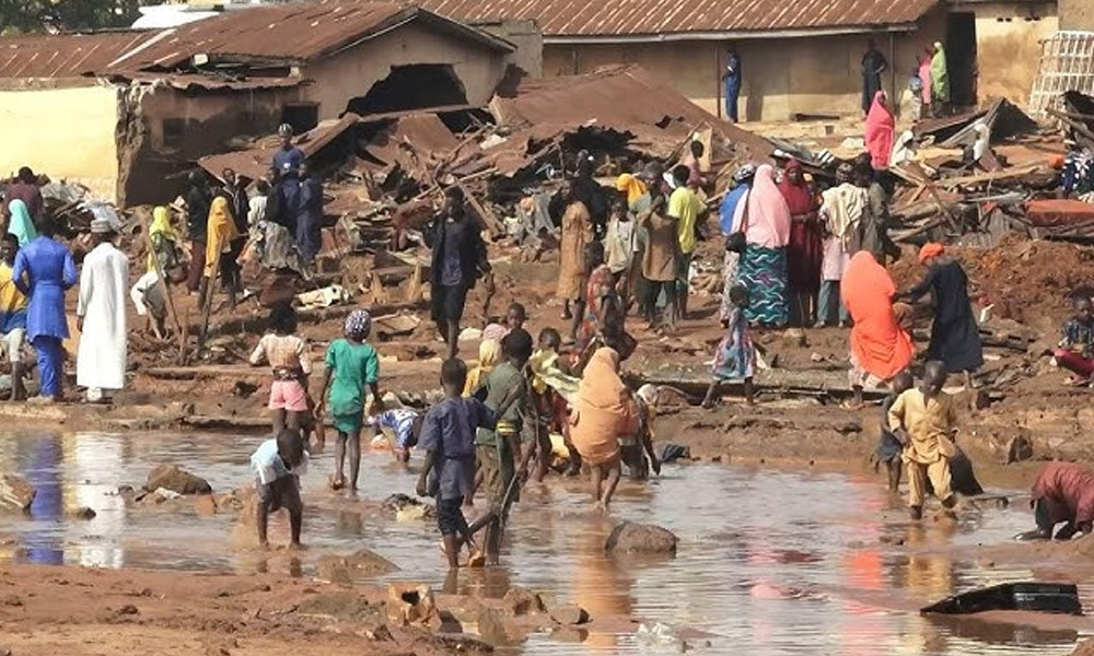 নাইজেরিয়ায় বন্যায় মৃত্যু বেড়ে ১৫০