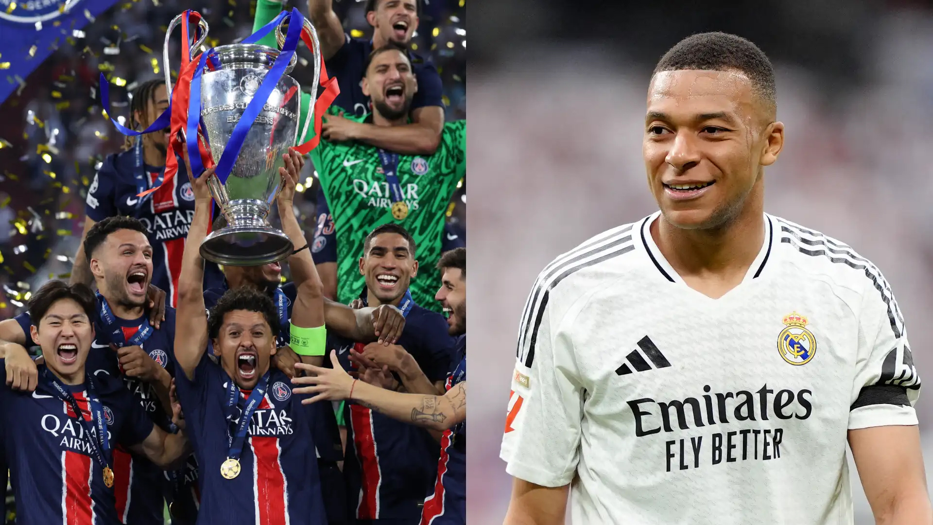 পিএসজিকে অভিনন্দন জানিয়ে যা বললেন এমবাপ্পে