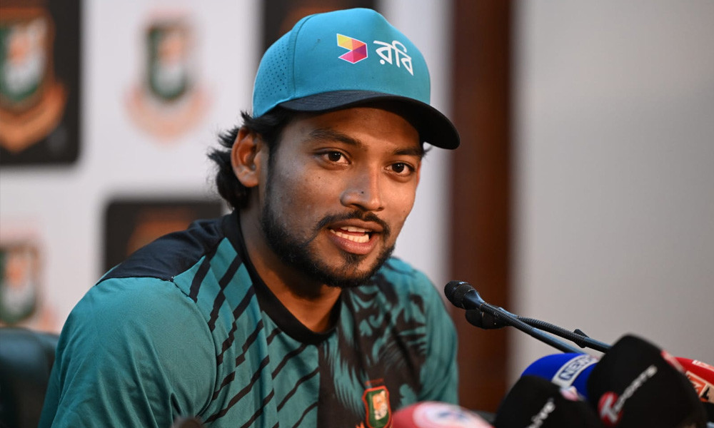 টেস্ট চ্যাম্পিয়নশিপের ফাইনাল নিয়ে ‘চিন্তা করাও বোকামি’: শান্ত