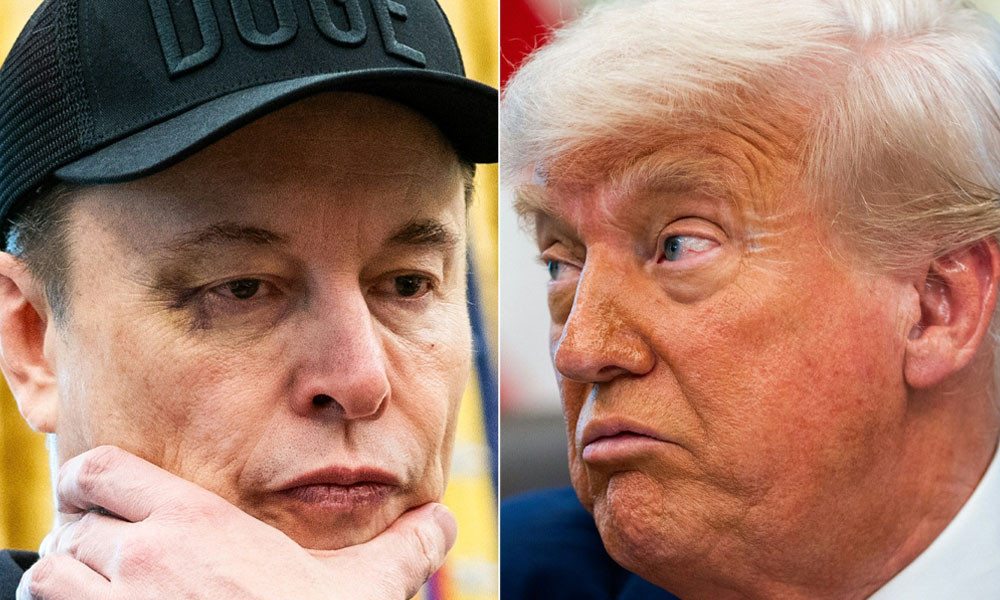 প্রকাশ্য বিবাদে জড়ালেন ট্রাম্প ও মাস্ক