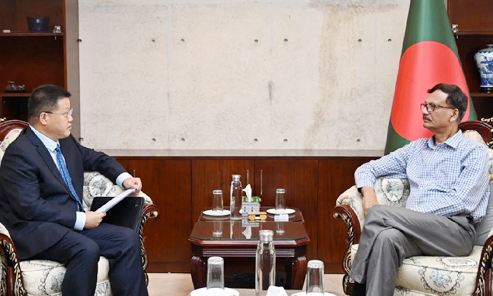 চীন প্রকল্প থেকে কোনো পানি প্রত্যাহার বা ব্যবহার করবে না : রাষ্ট্রদূত