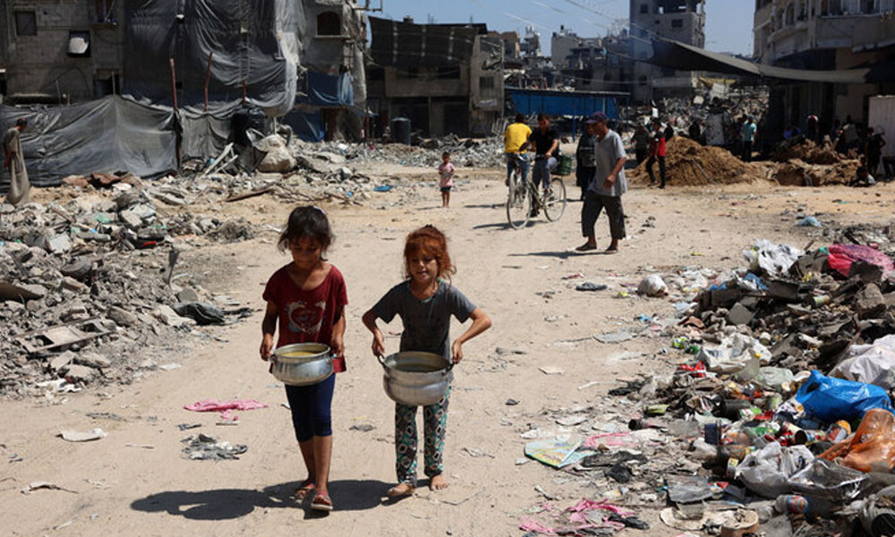 গাজায় শিশুখাদ্য ও চিকিৎসা সামগ্রী প্রবেশ সীমিত করেছে ইসরায়েল