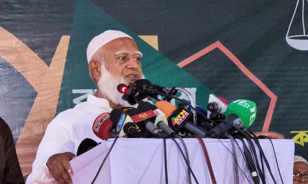 “কার্যকর নির্বাচন চাই, বস্তাপচা নির্বাচন মানব না” — সিলেটে জামায়াত আমির ড. শফিকুর রহমান