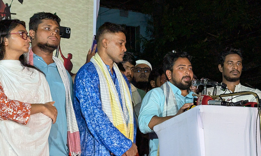 নতুন সংবিধানে সকল জাতিগোষ্ঠীর অধিকার নিশ্চিত করা হবে : নাহিদ ইসলাম