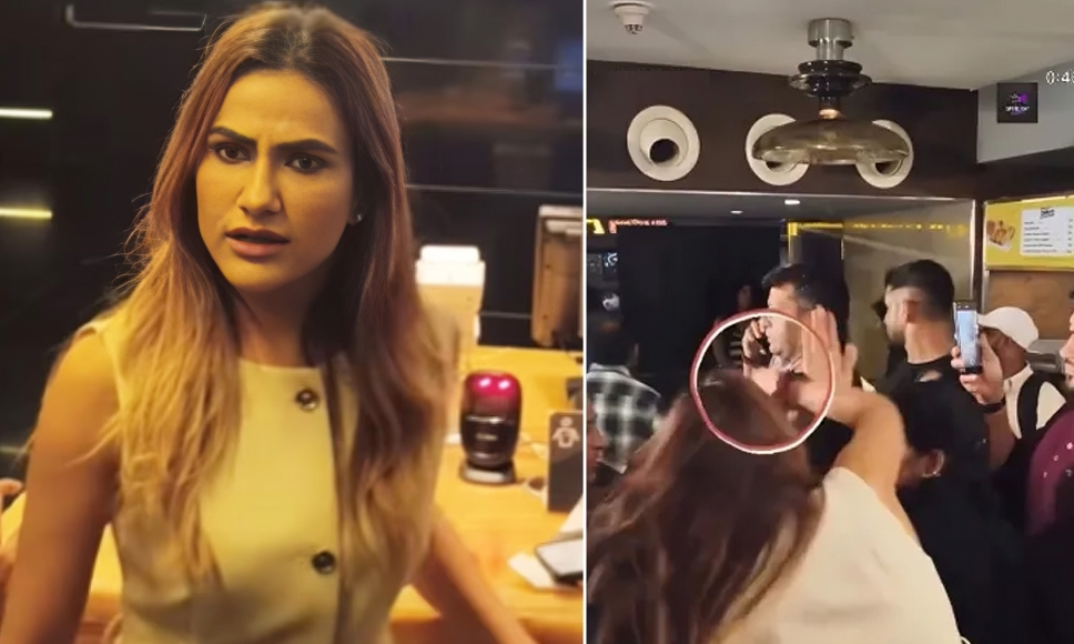 প্রকাশ্যেই অভিনেতা-প্রযোজককে জুতাপেটা করলেন অভিনেত্রী