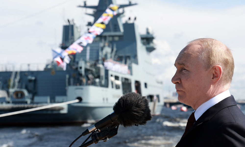 ‘নিরাপত্তার কারণে’ রুশ নৌবাহিনীর বার্ষিক কুচকাওয়াজ বাতিল