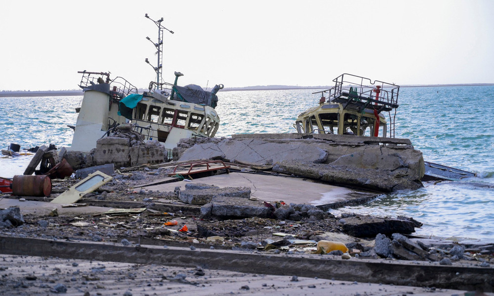 ইয়েমেনে হোদেইদা বন্দরে ইসরায়েলের হামলা, ঘাট ধ্বংস
