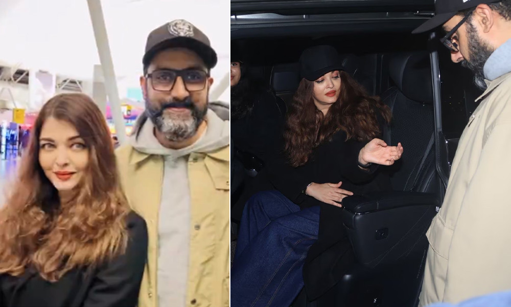 বিচ্ছেদ গুঞ্জনে এক হয়ে ফিরলেন ঐশ্বরিয়া-অভিষেক