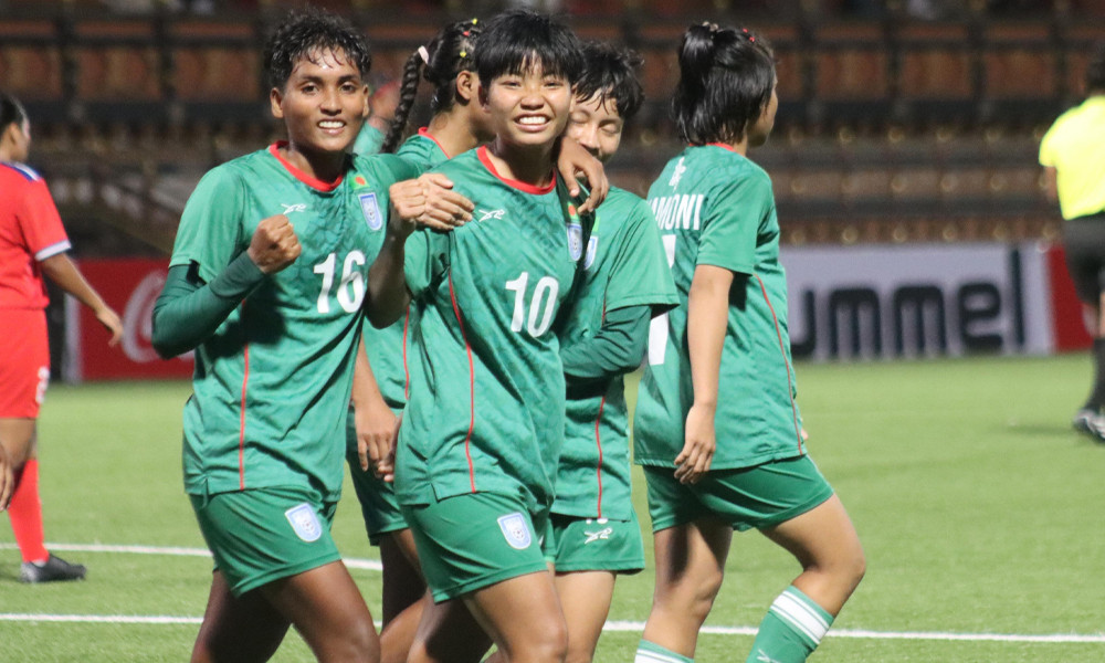 গোল মিসের মহড়ার পরও বড় জয় বাংলাদেশের