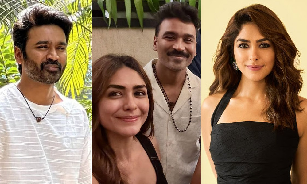 ধানুুশের সঙ্গে প্রেম করছেন ম্রুণাল ঠাকুর