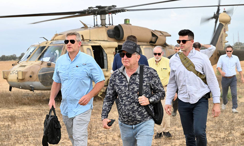 গাজার ‘কুখ্যাত’ ত্রাণকেন্দ্র পরিদর্শন করেছেন মার্কিন দূত