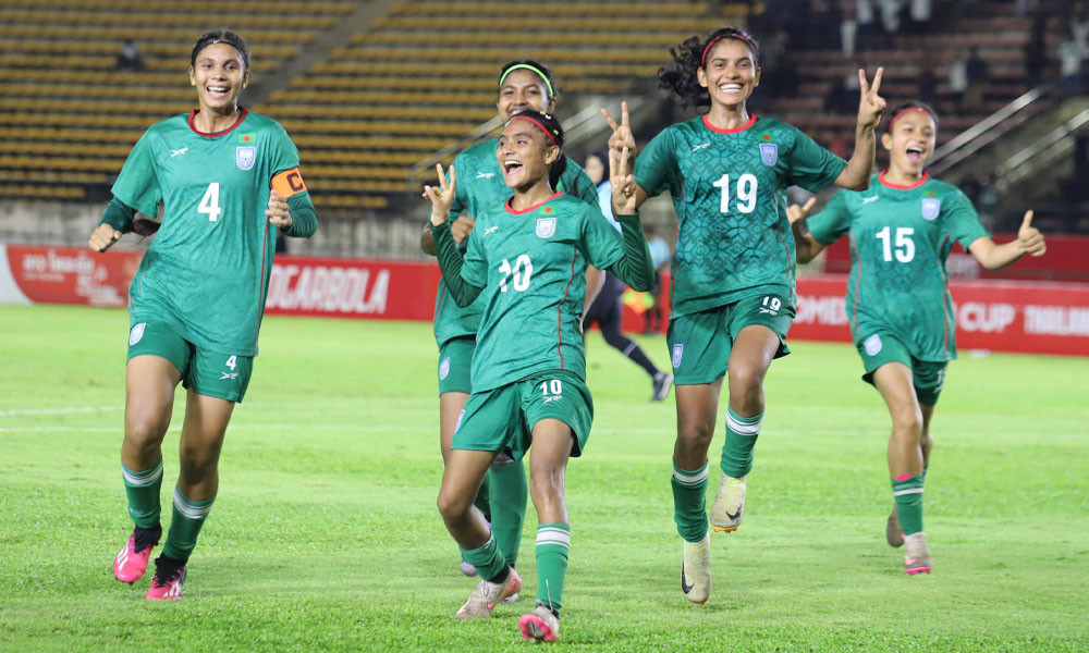 সাগরিকার গোলে লাওসের বিপক্ষে দারুণ শুরু বাংলাদেশের