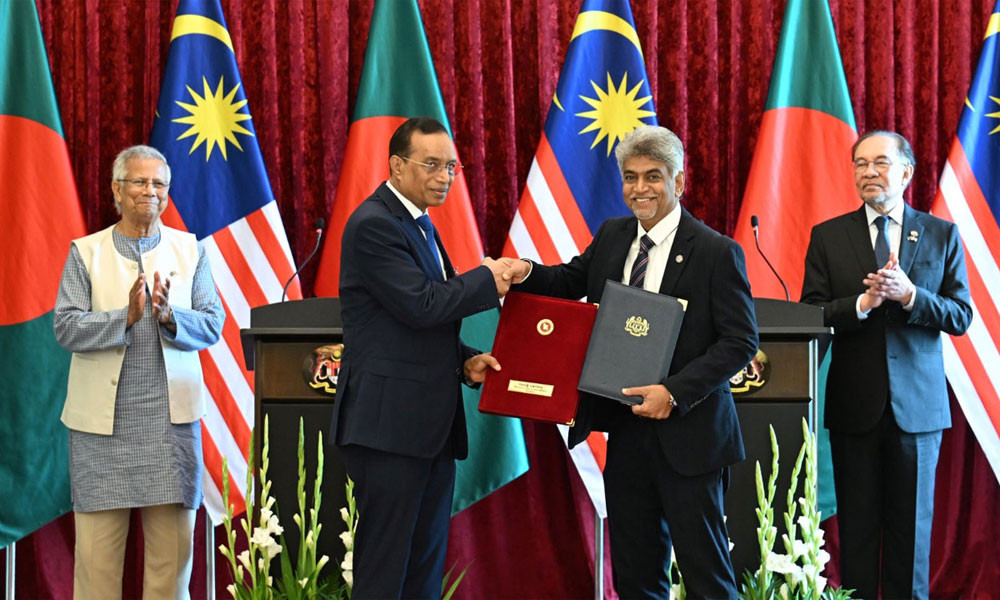 বাংলাদেশ-মালয়েশিয়া ৫ সমঝোতা স্মারক সই
