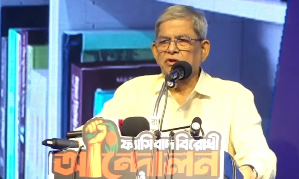 দেশ নিয়ে একটা ষড়যন্ত্র ও চক্রান্ত চলছে : মির্জা ফখরুল