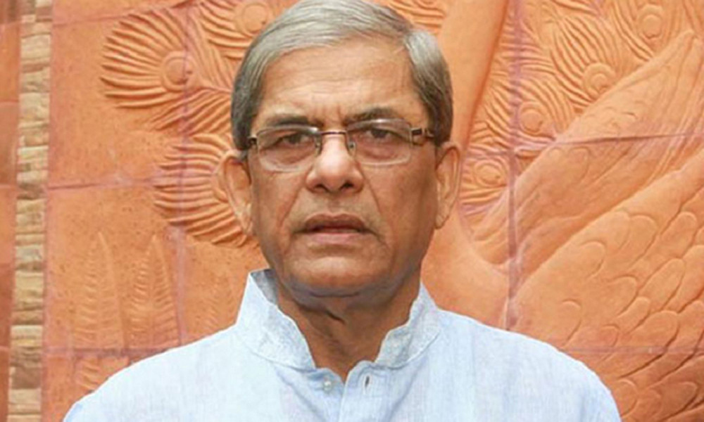 কিছু রাজনৈতিক মহল নির্বাচন বানচালের চেষ্টা করছে : মির্জা ফখরুল