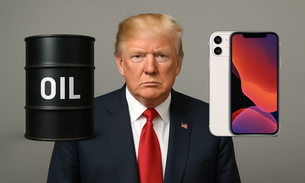 ট্রাম্পের হুমকিতে বাড়তে পারে আইফোন ও তেলের দাম