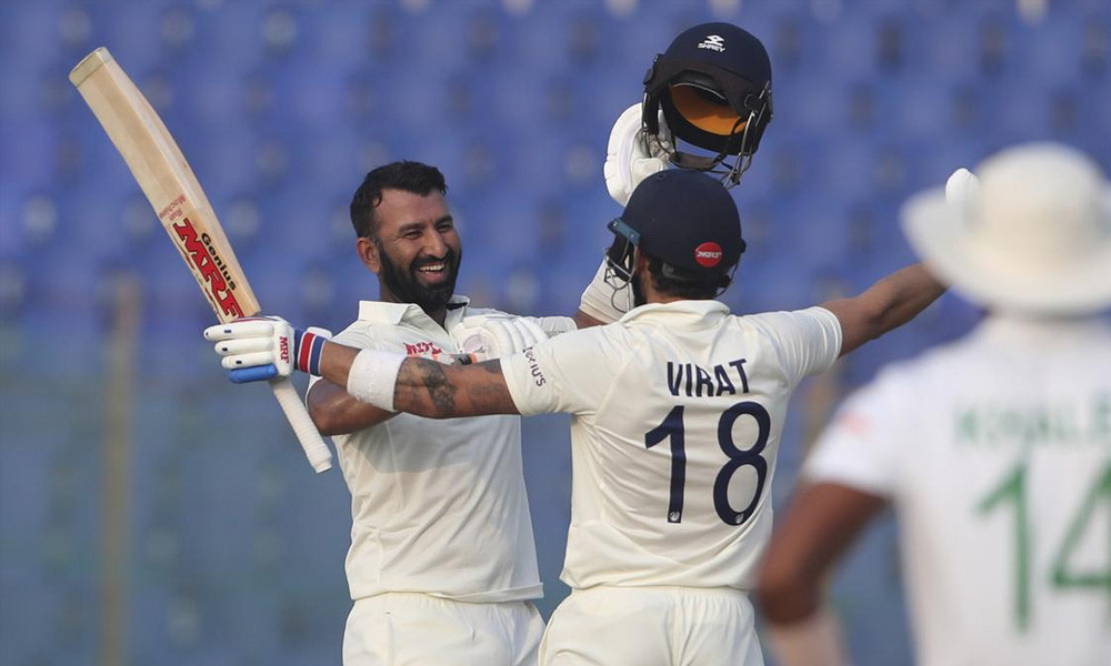 পূজারার অবসরে হৃদয় ছুঁয়ে যাওয়া বার্তা কোহলির