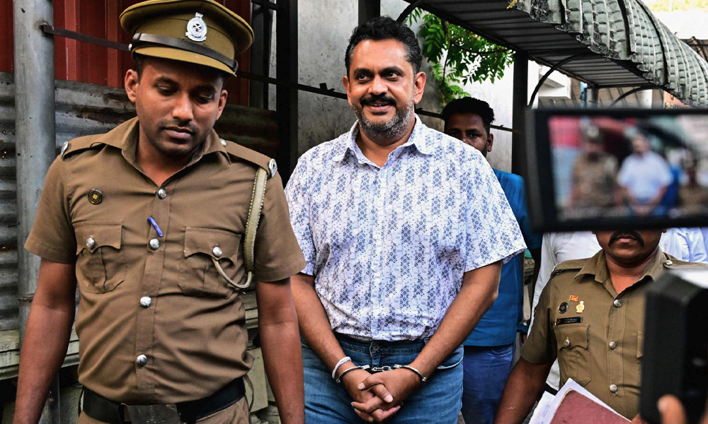 শ্রীলঙ্কার সাবেক মন্ত্রী রাজাপক্ষে গ্রেপ্তার
