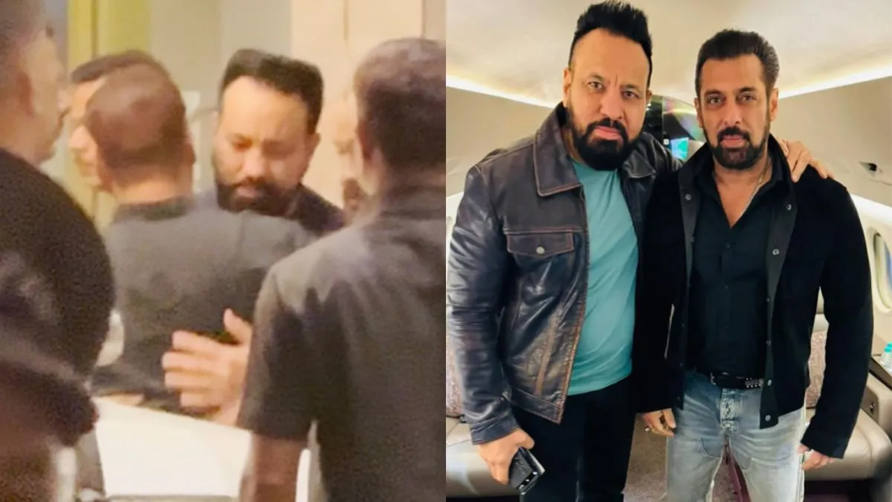 দেহরক্ষীকে জড়িয়ে ধরে সান্ত্বনা দিলেন সালমান