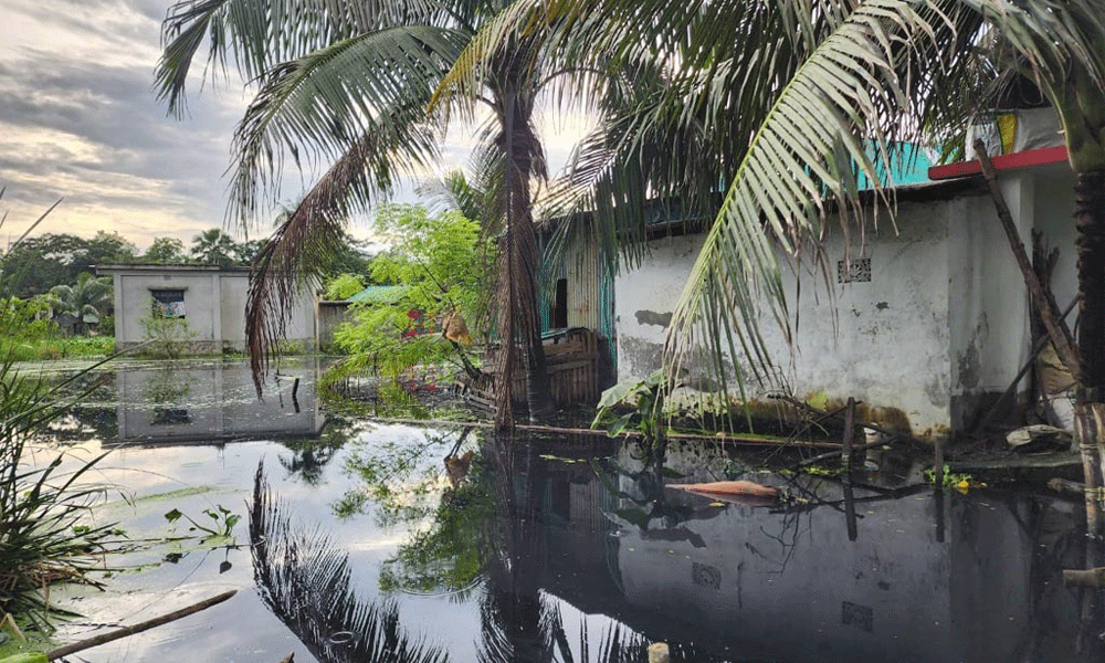 সোনারগাঁয়ে ১০ গ্রামের ৩০ হাজার মানুষ পানিবন্দি