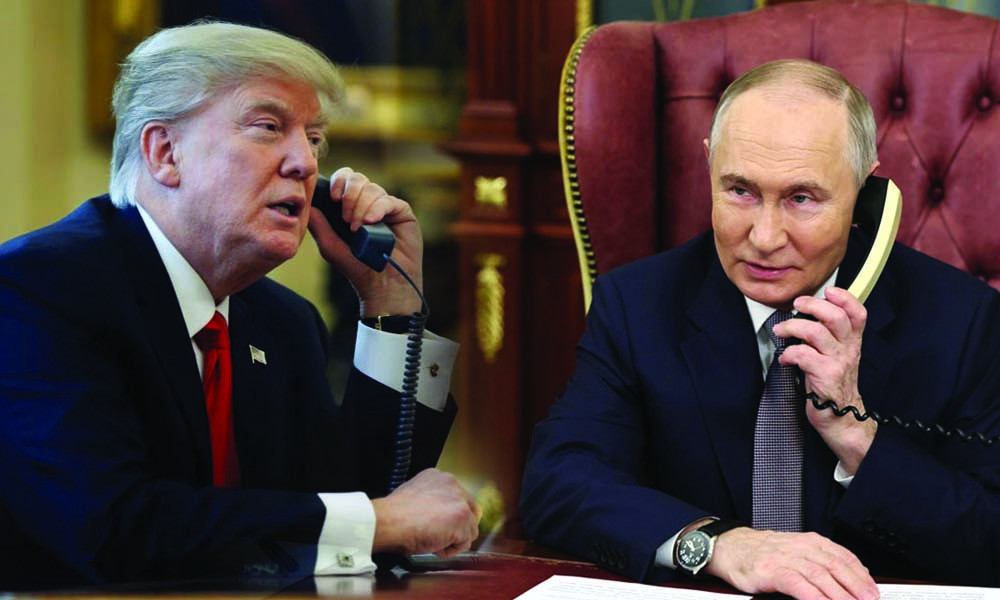 হোয়াইট হাউসে বৈঠকের মাঝপথে পুতিনকে ফোন করলেন ট্রাম্প