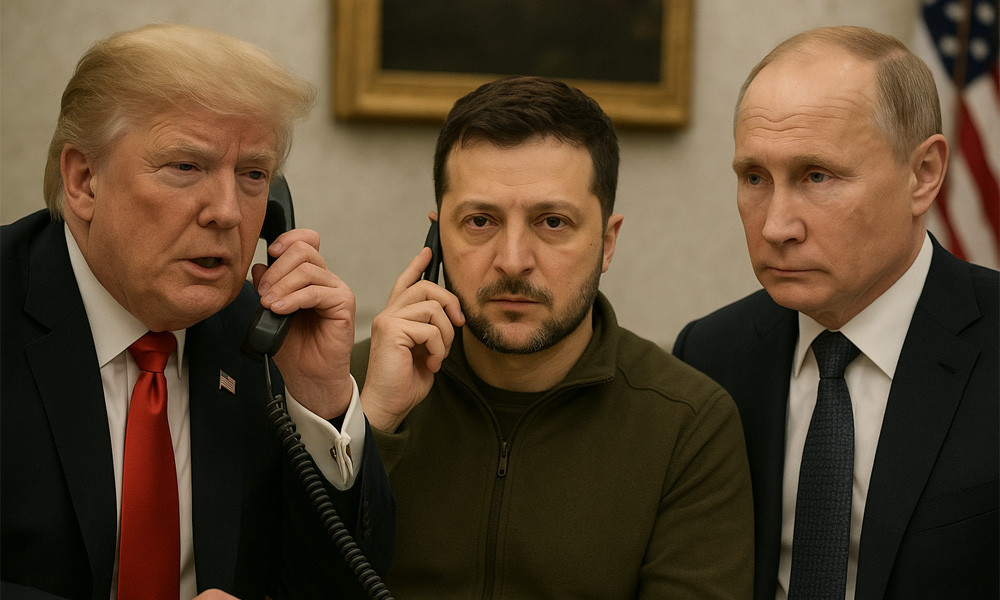 পুতিনের সঙ্গে বৈঠক ‘ভালো’ হলে জেলেনস্কিকে ফোন করবেন ট্রাম্প